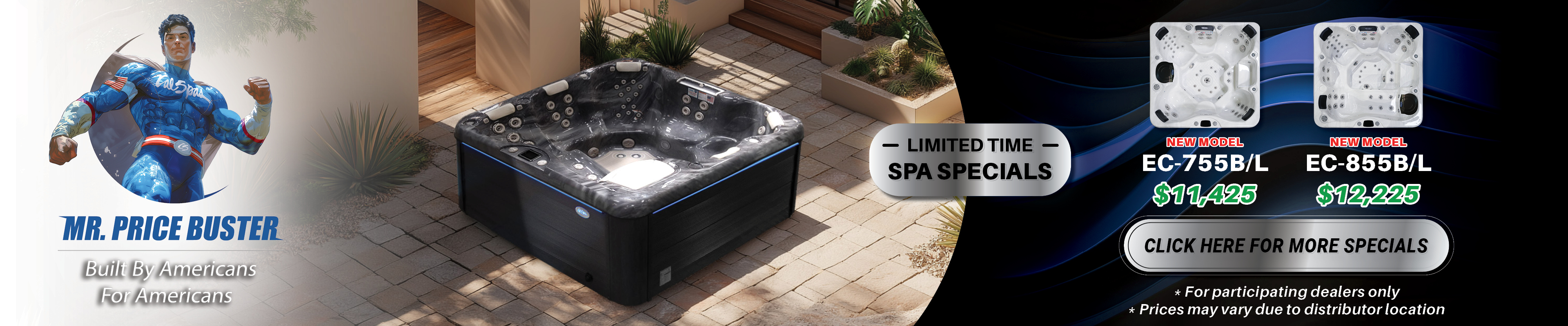 Calspas hot tub being used in a family setting - Turin